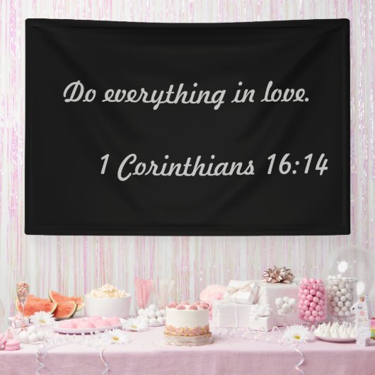 クリスチャン 横断幕 (パーティー)