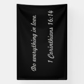 クリスチャン 横断幕 (縦)