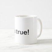 クリスチャン「真実」コーヒーマグ コーヒーマグカップ (正面右)