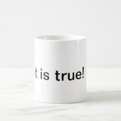 クリスチャン「真実」コーヒーマグ コーヒーマグカップ (中央)