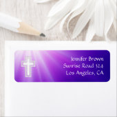 クリスチャン |紫色の光線 ラベル (インサイチュ)