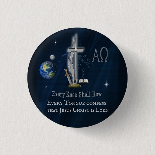 クリスチャン 缶バッジ (正面)