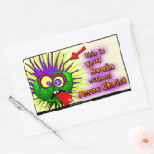 クリスチャン 長方形シール (封筒)