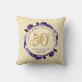 クリスチャン | 50周年記念結婚金 クッション (正面)
