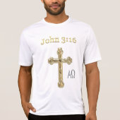 クリスチャン John 3:16 Tシャツ (正面)