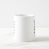 クリスチャンCのように信じ、信頼し、希望し、求める羊飼いのように コーヒーマグカップ (中央)