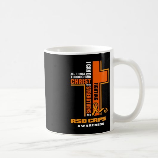 クリスチャンCRPS戦士ファイターRSD CRPS認識度 コーヒーマグカップ (右)
