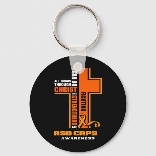 クリスチャンCRPS戦士ファイターrsdCRPS認識度 キーホルダー (正面)
