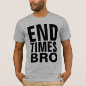 クリスチャンEND TIMES BRO Tシャツ (正面)