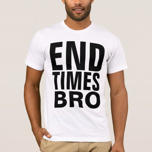 クリスチャンENDTIMES BRO Tシャツ (正面)