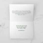 クリスチャンGet Well Collageカード カード (内部)