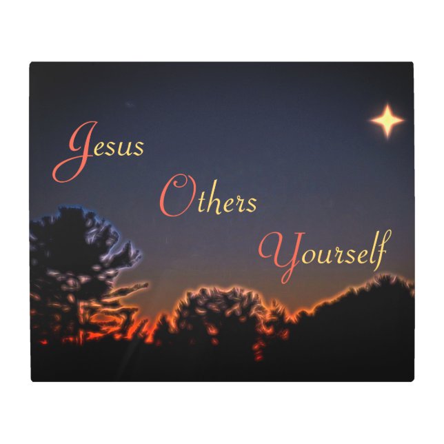 クリスチャンJOYメタルプリント メタルプリント (正面)