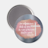 クリスチャンKJVバイブル・バース マグネット (正面/裏面)