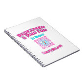 クリスチャンQRコードノートブックの償還済み/支払済み ノートブック (右側)