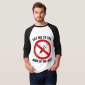 クリスチャンTシャツのマーク Tシャツ (正面フル)