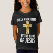 クリスチャンTシャ子供へツ、アンチ-VAX Tシャツ (正面)