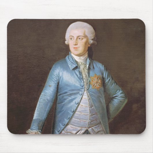 クリスチャンVII 1788年 マウスパッド (正面)