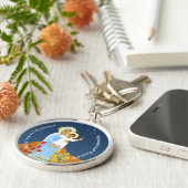 クリスチ救済ャーのマリア キーホルダー (側面)