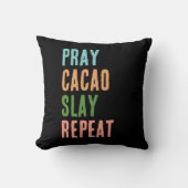 クリスチ祈ャカオスレイリピート クッション (正面)