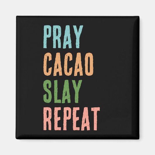 クリスチ祈ャカオスレイリピート マグネット (正面)