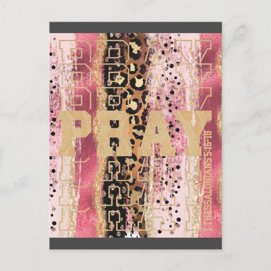 クリスチ祈ャン ポストカード (正面)