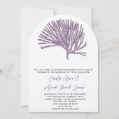 クリスチ結婚ャンの梅の珊瑚私の魂が見つけた 招待状 (正面)