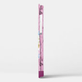 クリスチ賛美アン·ザ·ピンク·フローラの聖書詩 Case-Mate iPhoneケース (裏面 / 左)