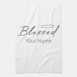 クリスチ賛美ャントの贈り物のためのハロー宗教デザイン キッチンタオル