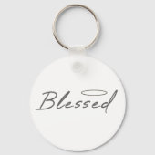 クリスチ賛美ャントの贈り物のためのハロー宗教デザイン キーホルダー (正面)