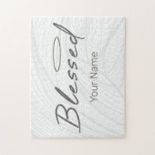 クリスチ賛美ャントの贈り物のためのハロー宗教デザイン ジグソーパズル (縦)