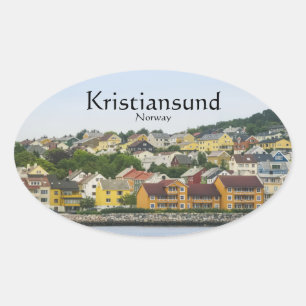 クリスティアンスンドノルウェー 楕円形シール