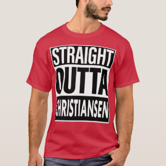 クリスティアンセン氏名直送型クリスティアンセン Tシャツ