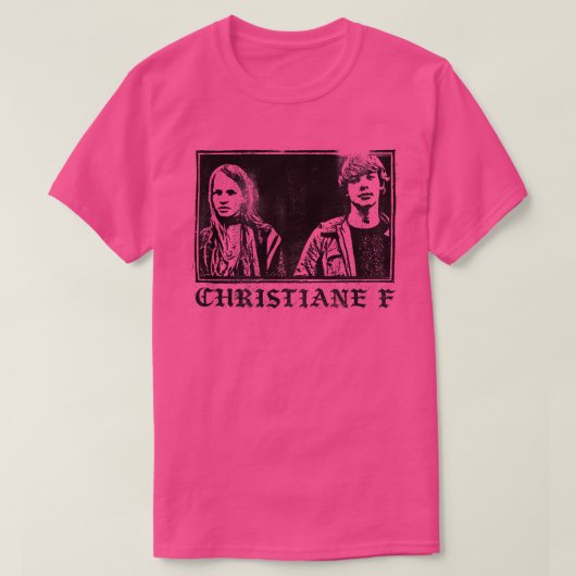 クリスティアン・F・ドイチェ新波カルト映画 Tシャツ (デザイン正面)