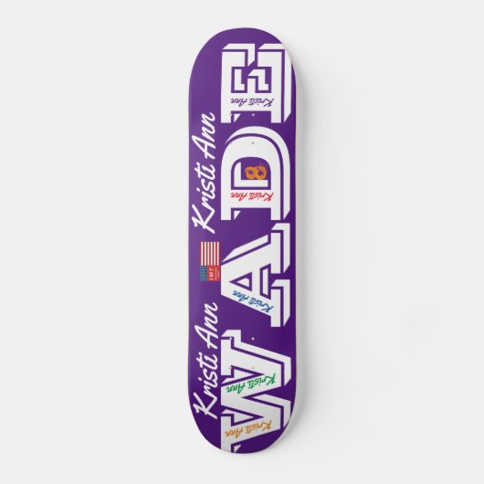 クリスティアンWADE 1スケートボード スケートボード (正面)