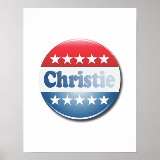 クリスティキャンペーンボタン ポスター (正面)