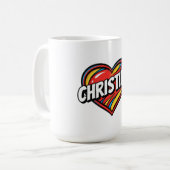 クリスティナの愛 コーヒーマグカップ (正面左)