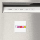 クリスティナ周期表名磁石 マグネット (インサイチュ (食洗機))