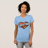 クリスティナTシャツ Tシャツ (正面フル)