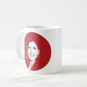 クリスティノエムスクリーニングポートレート コーヒーマグカップ (正面左)