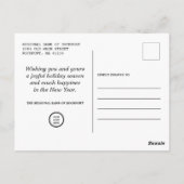 クリスティマエレガントスリースあいさ企業のせ ポストカード (裏面)