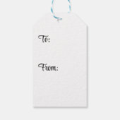 クリスティマスホリデイ ギフトタグ (裏面)