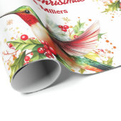 クリスティマテーマハミングバード ラッピングペーパー (ロールコーナー)