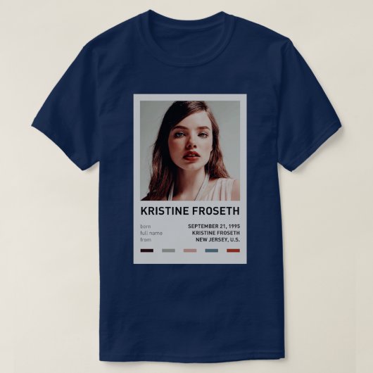 クリスティンフロースTシャツ Tシャツ (デザイン正面)