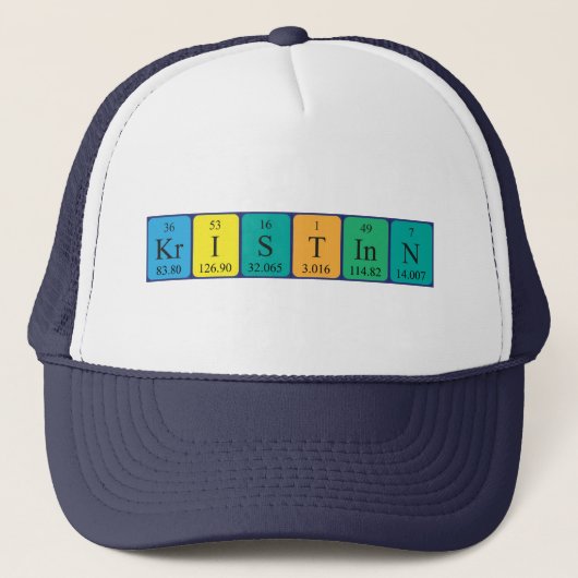 クリスティン定期テーブル名hat キャップ (正面)