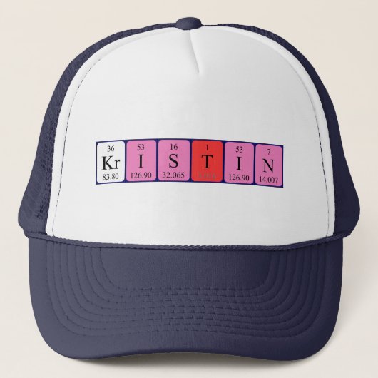 クリスティン定期テーブル名hat キャップ (正面)