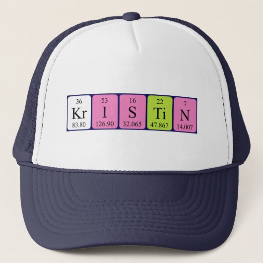クリスティン定期テーブル名hat キャップ (正面)