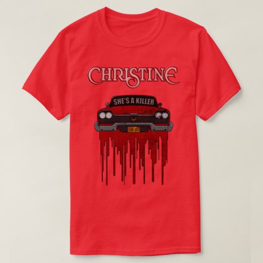 クリスティン1 Tシャツ (デザイン正面)