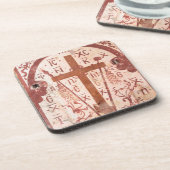 クリスティン·クロスの作品 コースター (左側)