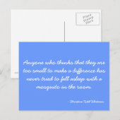 クリスティン・トッド・ウィットマンが引用されたポストカード ポストカード (正面/裏面)