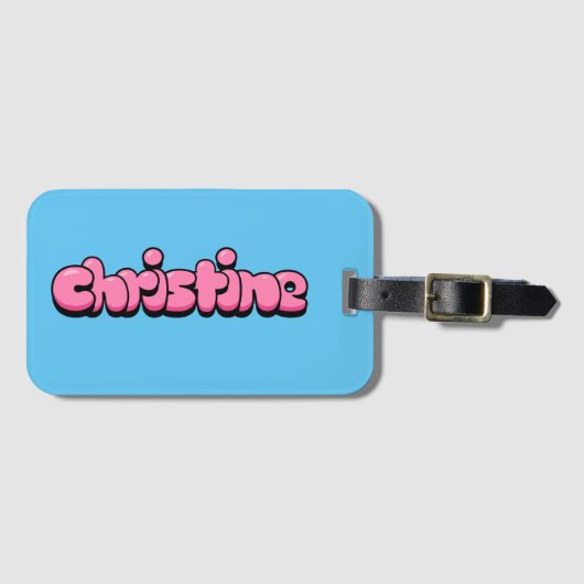 クリスティン ラゲッジタグ (正面横)